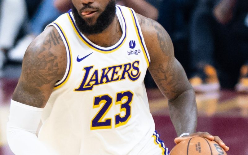 LeBron James of Lakers 2024a