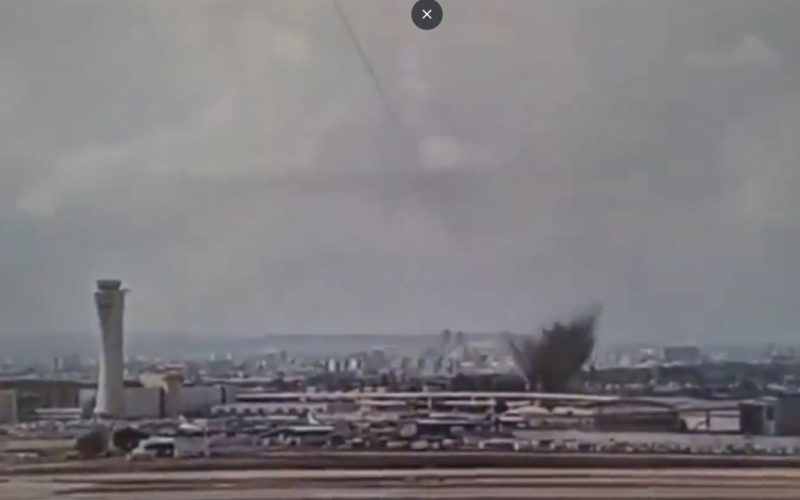 Houthi missile Ben Gurion Airport