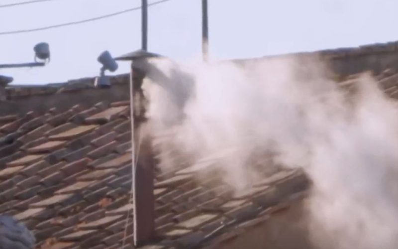 Papal Conclave 2025 Live White Smoke Rises from Sistine Chapel as New Pope Elected