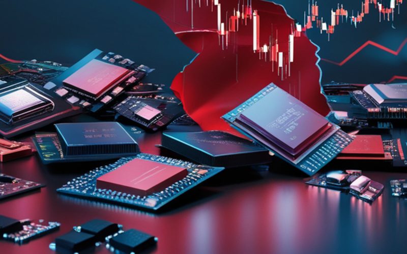 Chinese Chipmakers’ Shares Fall Amid US Export Curbs and Global Tech Tensions