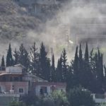 Drone strike targeting the town of Harouf in Lebanon